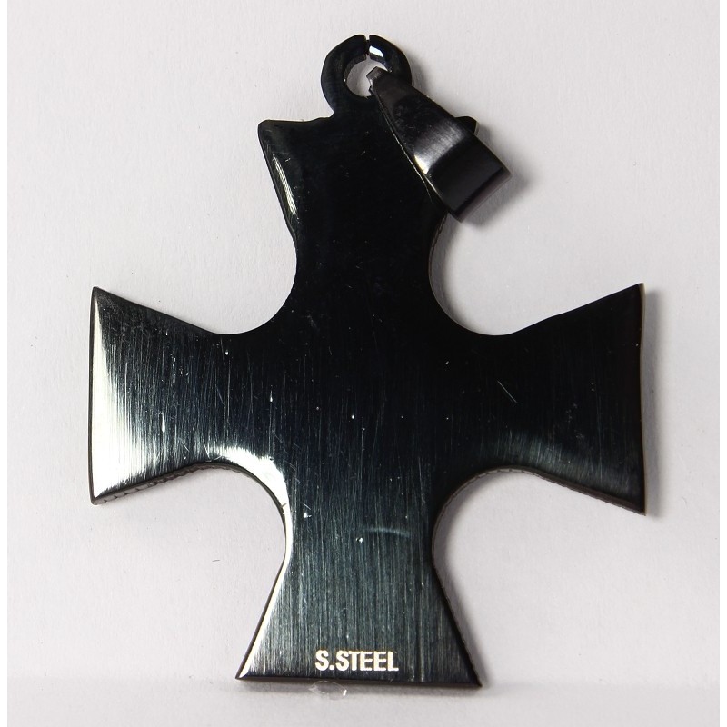 Edelstahl Eisernes Kreuz  ca 8 mm Fashionohrstecker 
