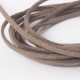 Lederbänder, Wild / Velour Leder Imitat,  - 24 Farben -  eckig 3 x 1,5 mm