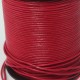 Lederbänder Echt Ziegenleder - in 4 Farben - Ø 1 mm / 1-100 Meter am Stück